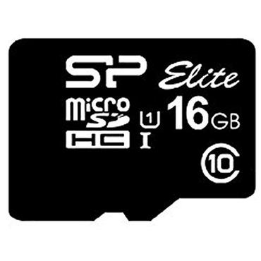 SILICON POWER Elite - flash-minneskort - 16 GB - microSDHC UHS-I