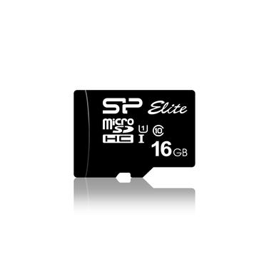 SILICON POWER Elite - flash-minneskort - 16 GB - microSDHC UHS-I
