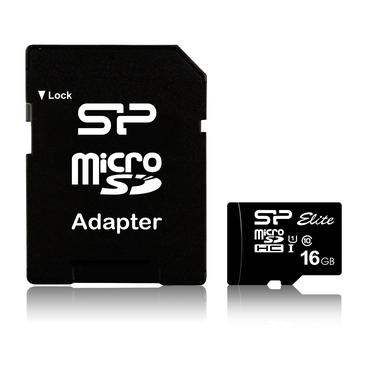 SILICON POWER Elite - flash-minneskort - 16 GB - microSDHC UHS-I