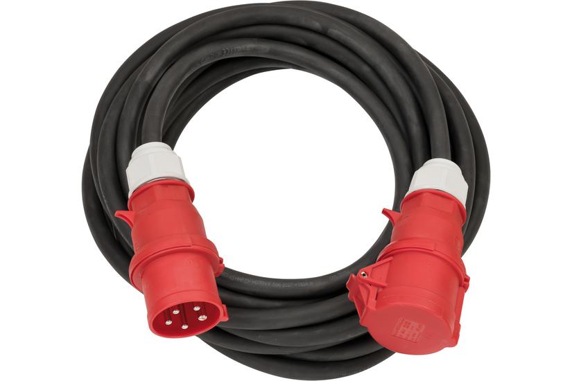 Brennenstuhl 1167320100 stikd&aring;se 10 m Udend&oslash;rs Sort, R&oslash;d