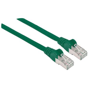 Intellinet Kabel / Adapte netv&aelig;rkskabel Gr&oslash;n 1 m Cat6a S/FTP (S-STP)