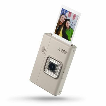 Fujifilm Instax 16947999 kamera med instant print 1/5" 2560 x 1920 pixel 62 x 46 mm CMOS Beige, Sand