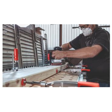 BESSEY STC-VH50-T20 klemme Fastsp&aelig;ndingss&aelig;t 4 cm Sort, R&oslash;d, St&aring;l