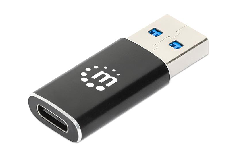 MANHATTAN USB-A auf USB-C Adapter USB 3.2 Gen 2 10Gbps