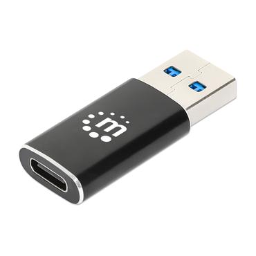 MANHATTAN USB-A auf USB-C Adapter USB 3.2 Gen 2 10Gbps