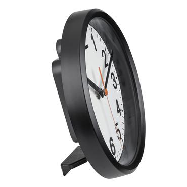TFA 60.3538.01 Analogue radio wall clock black