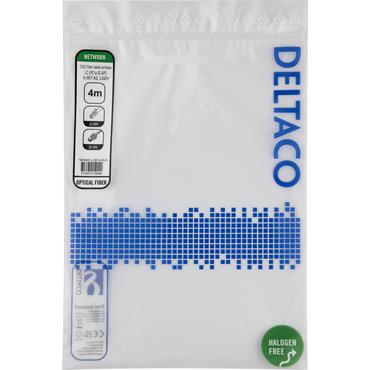Deltaco LCSC-4-SUA InfiniBand og fiberoptisk kabel 4 m LC SC Gul