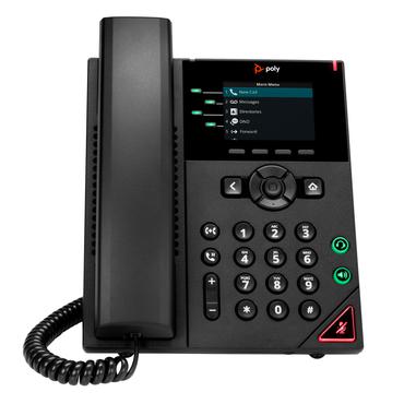 Poly VVX 250 - VoIP-telefon - 3-riktad samtalsförmåg