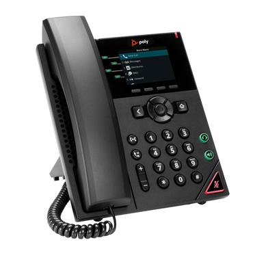 Poly VVX 250 - VoIP-telefon - 3-riktad samtalsförmåg