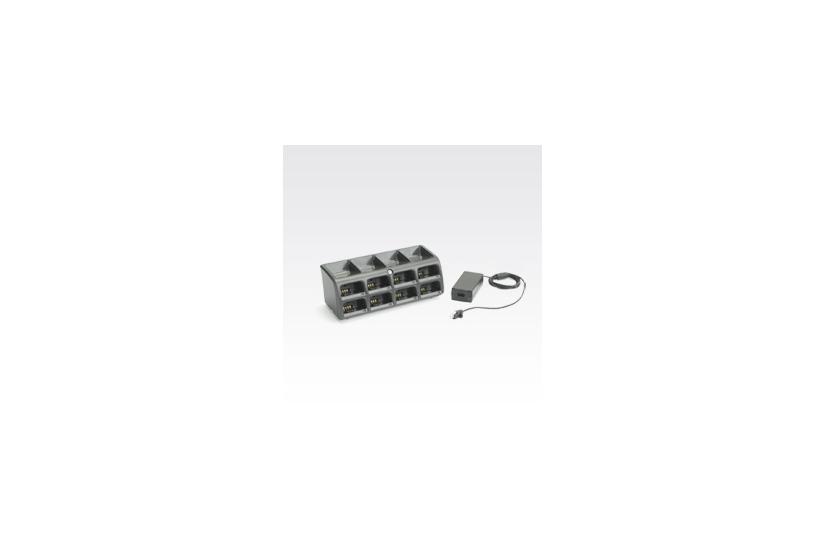 Zebra 8-Slot Battery Charger Kit - strømadapter og batterioplader