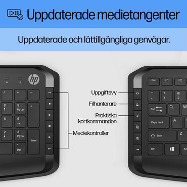HP Pavilion 200 - sats med tangentbord och mus - svart Inmatningsenhet