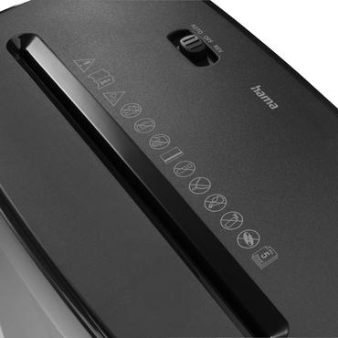 Hama Safe X50 papirmakulator Krydsmakulering 65 dB 22 cm Sort