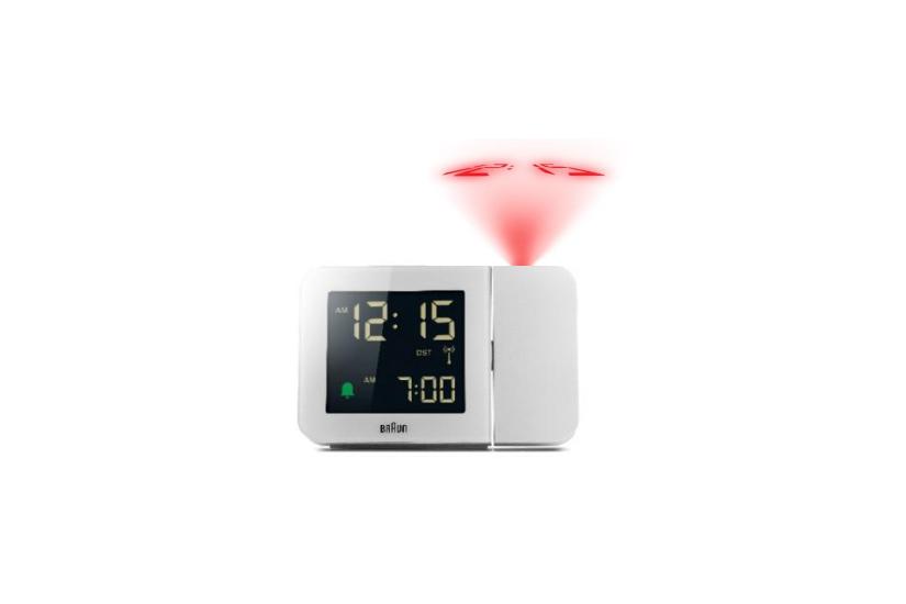 Braun 67161 v&aelig;kkeur Digital alarmur Hvid
