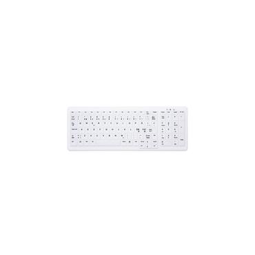 Contour Design AK-C7000 tastatur Medicinsk RF trådløs + USB QWERTY Norsk Hvid