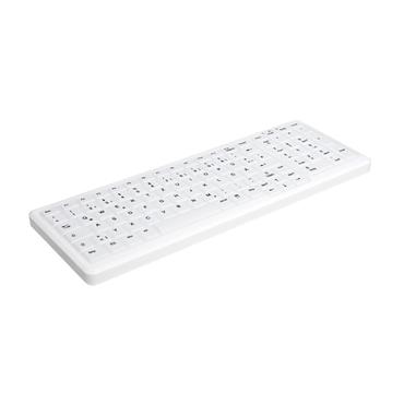 Contour Design AK-C7000 tastatur Medicinsk RF trådløs + USB QWERTY Norsk Hvid