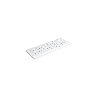 Contour Design AK-C7000 tastatur Medicinsk RF trådløs + USB QWERTY Norsk Hvid