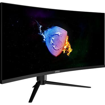 MSI Optix MAG342CQR skærm - LED baglys - 34" - VESA Adaptive-Sync - VA - 4ms,1ms