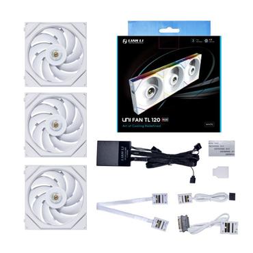 Lian Li UNI FAN TL Series LÃƒÂ¼fter, 3er-Pack inkl. Styrenhet - 120mm, vikt