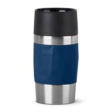 EMSA Travel Mug Compact 300 ml Blå, Rustfrit stål