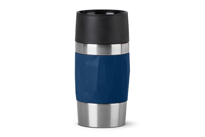 EMSA Travel Mug Compact 300 ml Blå, Rustfrit stål