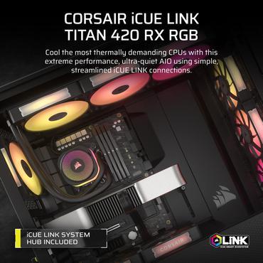 Corsair iCUE LINK TITAN 420 RX RGB Liquid Cooler