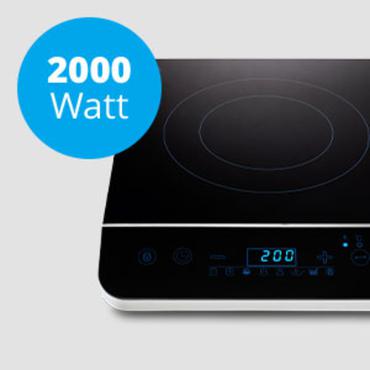 MEDION MD 17595 Sort Bordplade Zone induktionskogeplade 1 zone(s)