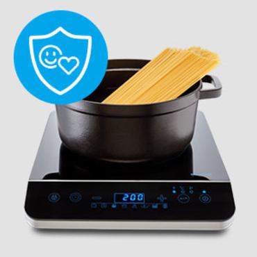 MEDION MD 17595 Sort Bordplade Zone induktionskogeplade 1 zone(s)