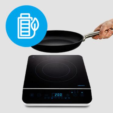 MEDION MD 17595 Sort Bordplade Zone induktionskogeplade 1 zone(s)