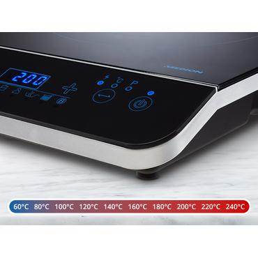 MEDION MD 17595 Sort Bordplade Zone induktionskogeplade 1 zone(s)