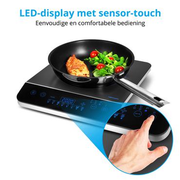 MEDION MD 17595 Sort Bordplade Zone induktionskogeplade 1 zone(s)