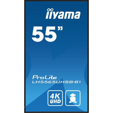 iiyama ProLite LH5565UHSB-B1 55" Klass (54.6" visbar) LED-bakgrundsbelyst LCD-skärm