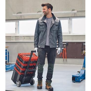 Einhell E-Case L V&aelig;rkt&oslash;jskasse Polypropylen Sort, R&oslash;d