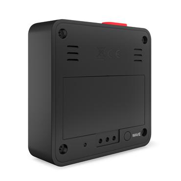 Mebus 25801 wekker Digital alarmur Sort