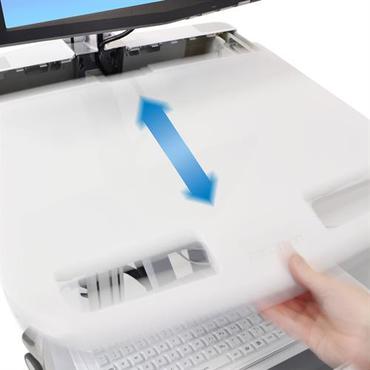 Ergotron StyleView SV42 Hvid Fladt panel Multimedie kurv