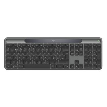 Slim Solar+ Wireless Keyboard, Graphite (Nordic)