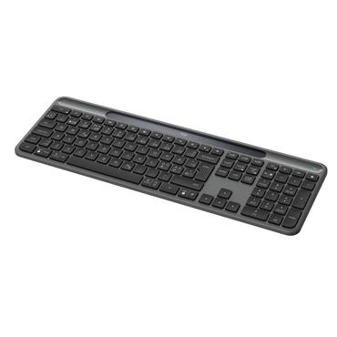 Slim Solar+ Wireless Keyboard, Graphite (Nordic)