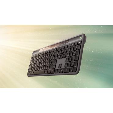 Slim Solar+ Wireless Keyboard, Graphite (Nordic)