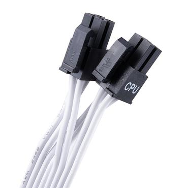 SilverStone DA850R Gold str&ouml;mf&ouml;rs&ouml;rjning - ATX12V 3.0 - Vit