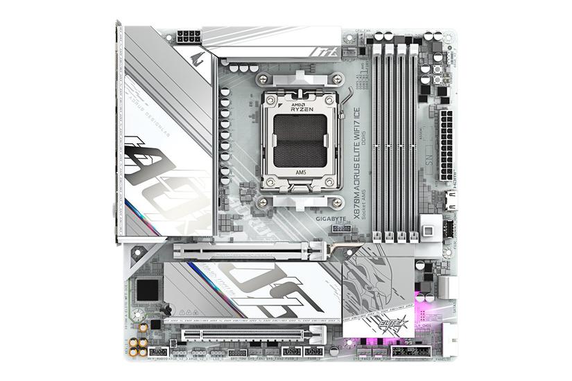 GIGABYTE Bundkort - AMD X870 - Sokkel AM5 - micro ATX - DDR5
