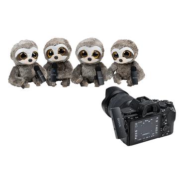 BOYA Wireless 2.4 GHz Microphone x4 BY-V4 3.5mm TRS