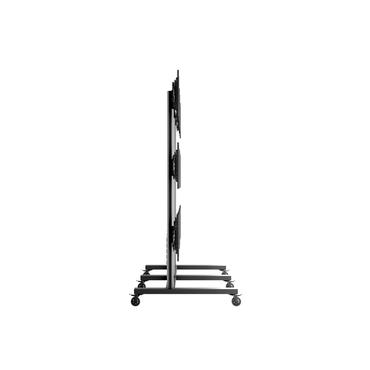 Multibrackets M Public Video Wall Stand 9-Screens st&auml;ll - f&ouml;r 9 LCD-displayer - svart
