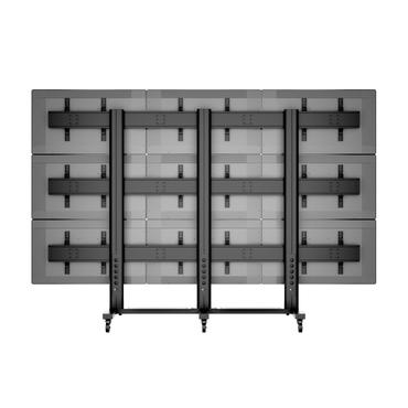 Multibrackets M Public Video Wall Stand 9-Screens st&auml;ll - f&ouml;r 9 LCD-displayer - svart