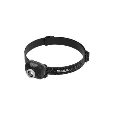 SOLIDLINE LATARKA CZOŁOWA SH3, BLACK, TEST IT BLISTER