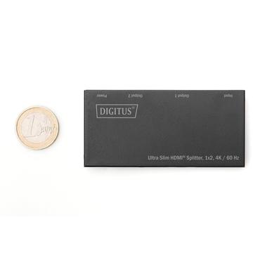 DIGITUS Ultra Slim HDMI Splitter DS-45322 - video/audiosplitter - 2 portar