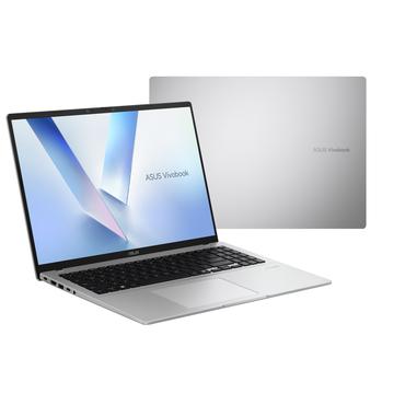 ASUS Vivobook 16 X1607QA-MB055W Snapdragon X1-26-100 Laptop 40,6 cm (16") WUXGA 16 GB LPDDR5x-SDRAM 512 GB SSD Wi-Fi 6E (802.11ax) Windows 11 Home Tysk Sølv