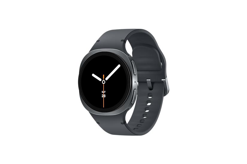 Samsung Galaxy Watch 8 3,3 cm (1.3") AMOLED 40 mm Digital 438 x 438 pixel Berøringsskærm 4G Grafit Wi-Fi GPS (satellit)