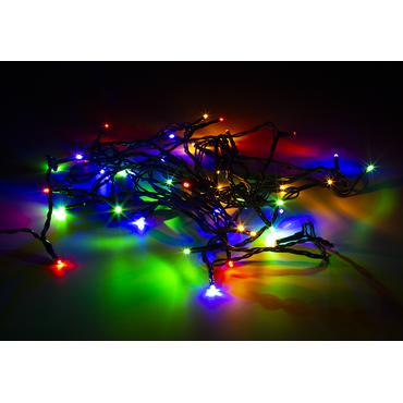 DELTACO SMART HOME SH-LRGB5M - lyskæde - LED - 16 millioner farver - sort