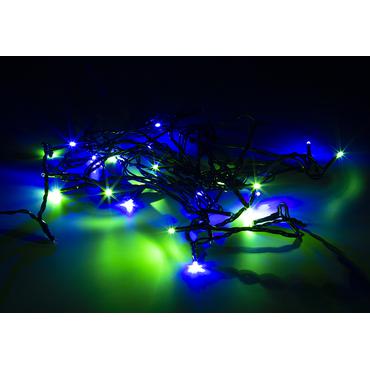 DELTACO SMART HOME SH-LRGB5M - lyskæde - LED - 16 millioner farver - sort