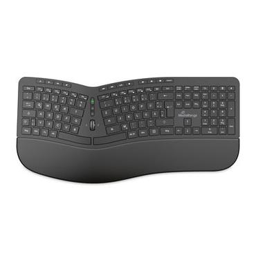 MediaRange MROS279 tastatur Hjemme/kontor RF trådløst QWERTZ Tysk Sort