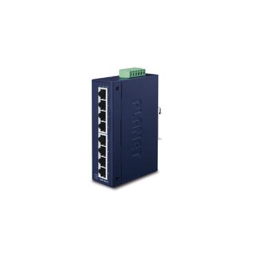 PLANET ISW-801T netværksswitch Ikke administreret L2 Fast Ethernet (10/100) Blå